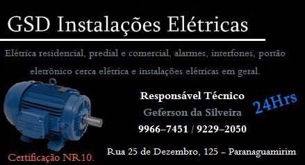GSD Instalações Eletrônicas. 