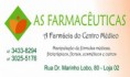 AS FARMACÊUTICAS